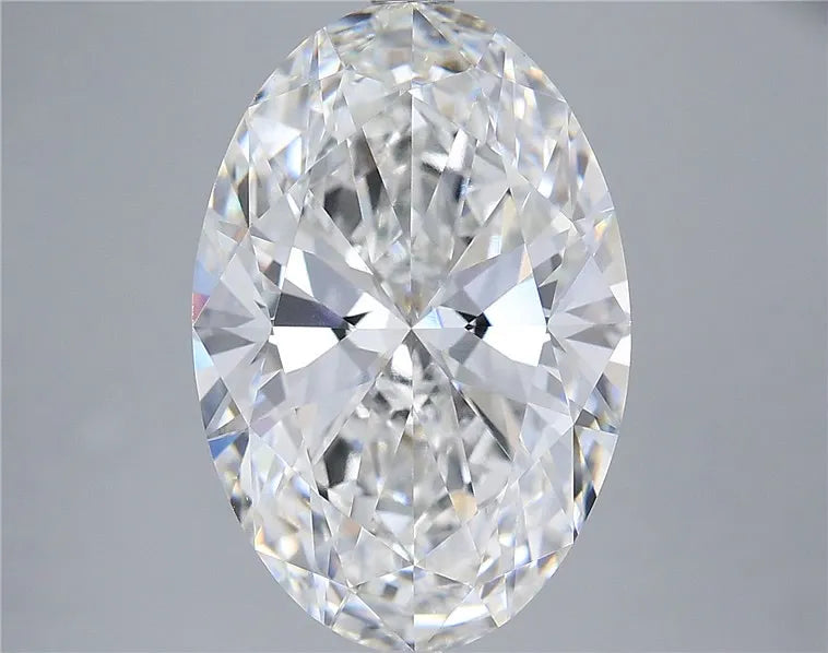 7.33ct Oval Lab Grown Diamond (Colour F, Clarity VVS2, IGI Certified)