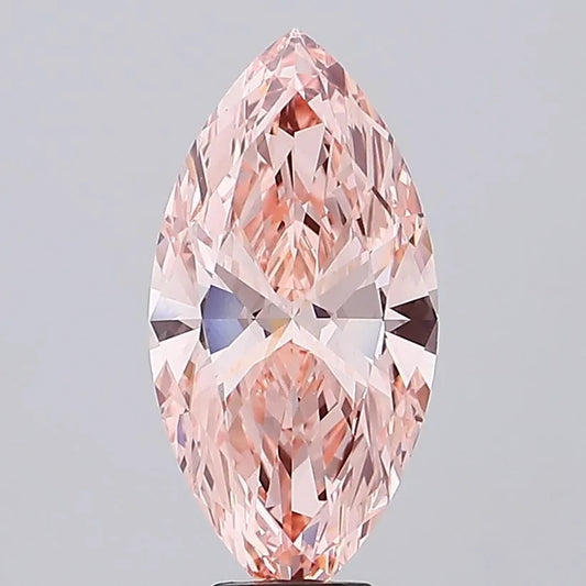 7.50ct Marquise Lab Grown Diamond (Colour Fancy Intense Pink, Clarity VVS2, IGI Certified)