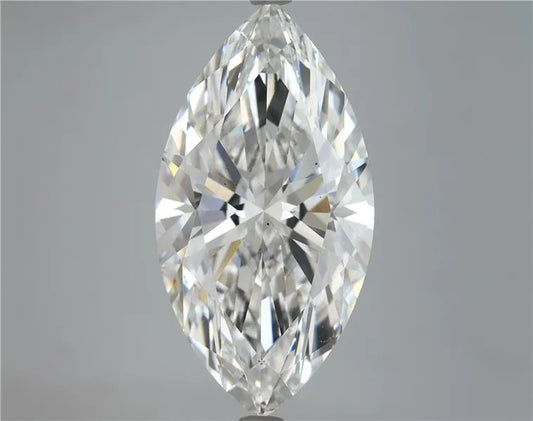 7.54ct Marquise Lab Grown Diamond (Colour F, Clarity VS2, IGI Certified)