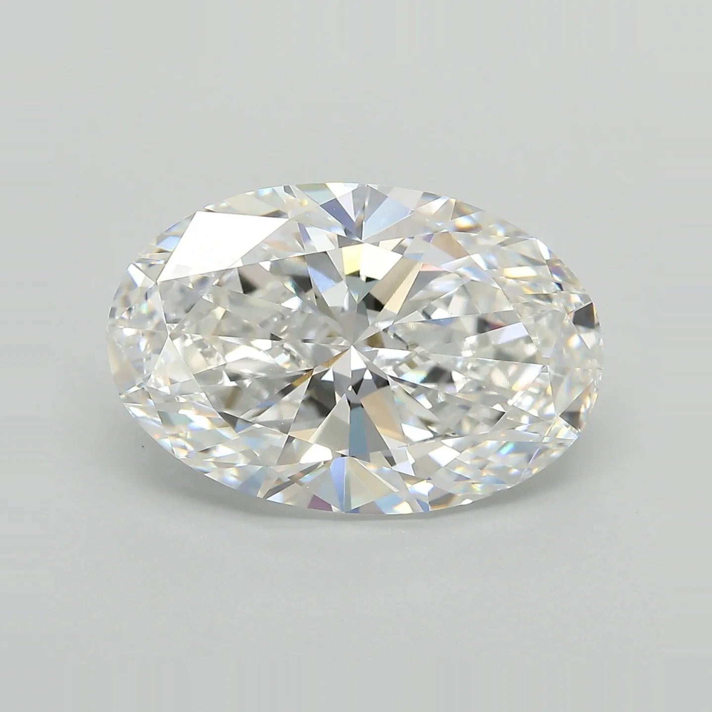 7.54ct Oval Lab Grown Diamond (Colour E, Clarity VVS2, IGI Certified)
