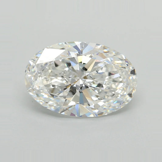 7.54ct Oval Lab Grown Diamond (Colour E, Clarity VVS2, IGI Certified)
