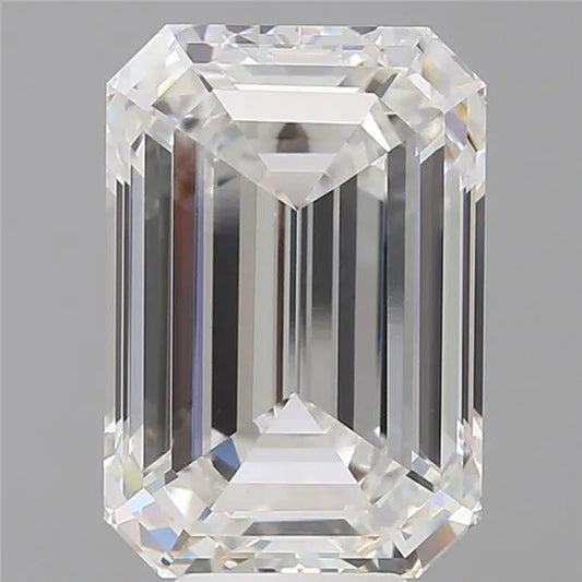 7.57ct Emerald Lab Grown Diamond (Colour E, Clarity VVS2, IGI Certified)