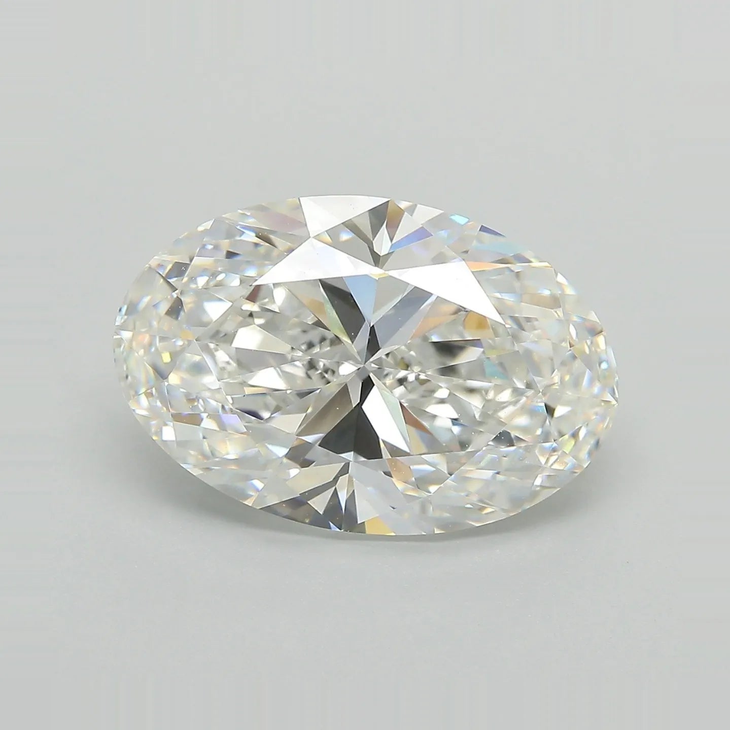 7.63ct Oval Lab Grown Diamond (Colour F, Clarity VS1, IGI Certified)
