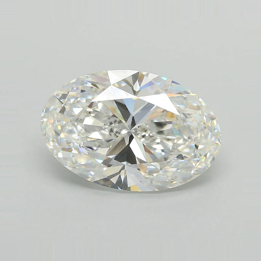 7.63ct Oval Lab Grown Diamond (Colour F, Clarity VS1, IGI Certified)