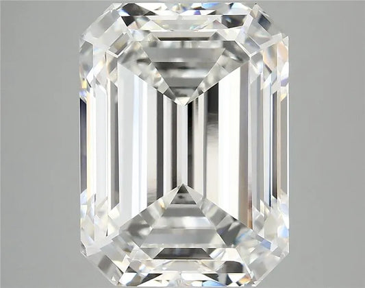 7.81ct Emerald Lab Grown Diamond (Colour F, Clarity VVS2, IGI Certified)