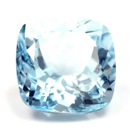 7.91ct Cushion Natural Aquamarine (Colour Blue, Clarity Eye Clean, Cut Faceted)