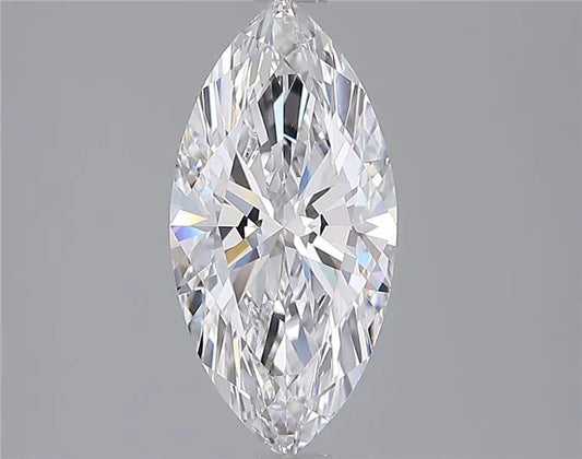 2.07ct Marquise Lab Grown Diamond (Colour D, Clarity VVS1, IGI Certified)
