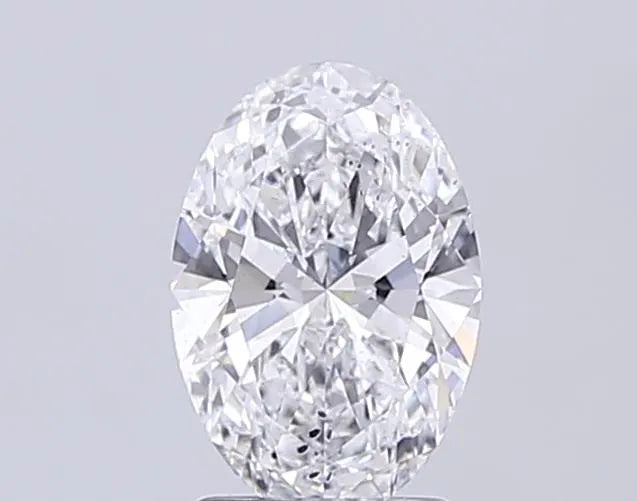 2.05ct Oval Lab Grown Diamond (Colour D, Clarity SI2, IGI Certified)