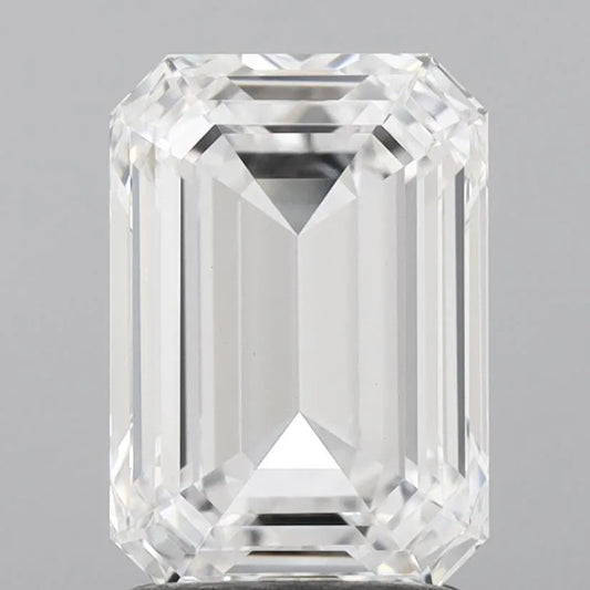 2.01ct Emerald Lab Grown Diamond (Colour D, Clarity VVS2, IGI Certified)