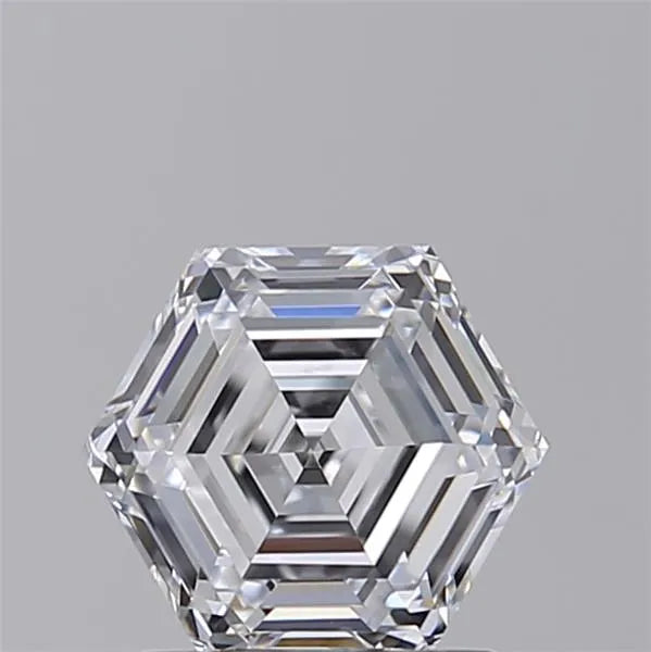 1.54ct Hexagonal Lab Grown Diamond (Colour D, Clarity VVS1, GIA Certified)