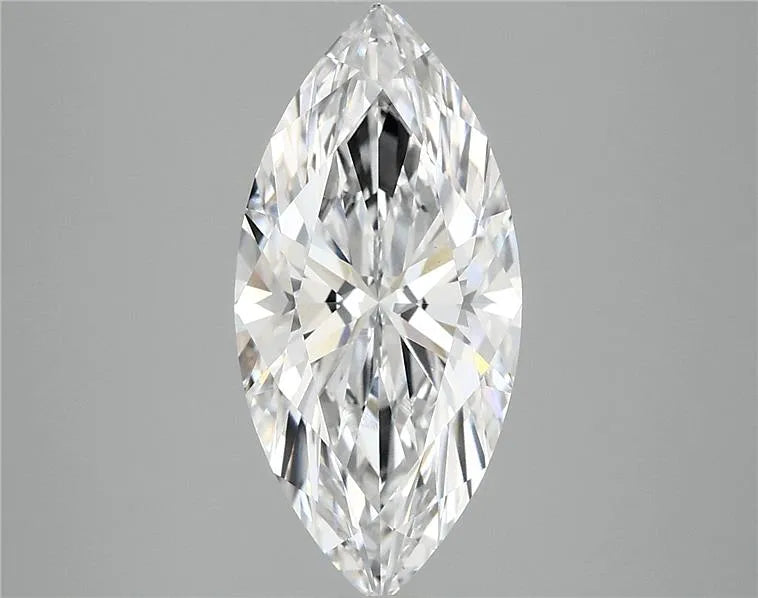 3.06ct Marquise Lab Grown Diamond (Colour D, Clarity VVS2, IGI Certified)