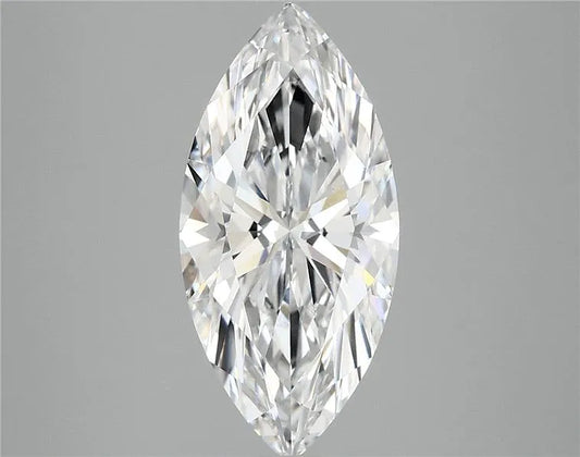 3.06ct Marquise Lab Grown Diamond (Colour D, Clarity VVS2, IGI Certified)