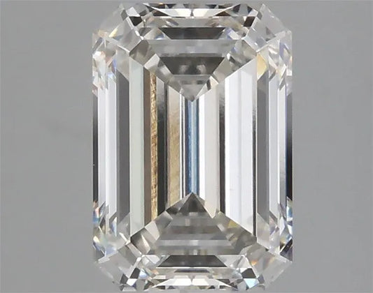 2.17ct Emerald Lab Grown Diamond (Colour G, Clarity VVS2, IGI Certified)