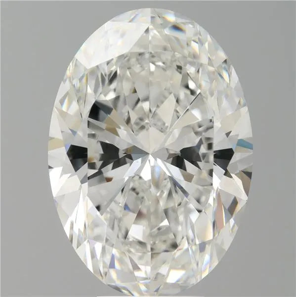 8.00ct Oval Lab Grown Diamond (Colour E, Clarity VVS2, IGI Certified)