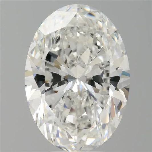 8.00ct Oval Lab Grown Diamond (Colour E, Clarity VVS2, IGI Certified)