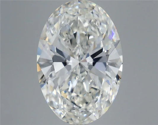 8.00ct Oval Lab Grown Diamond (Colour G, Clarity VS2, IGI Certified)