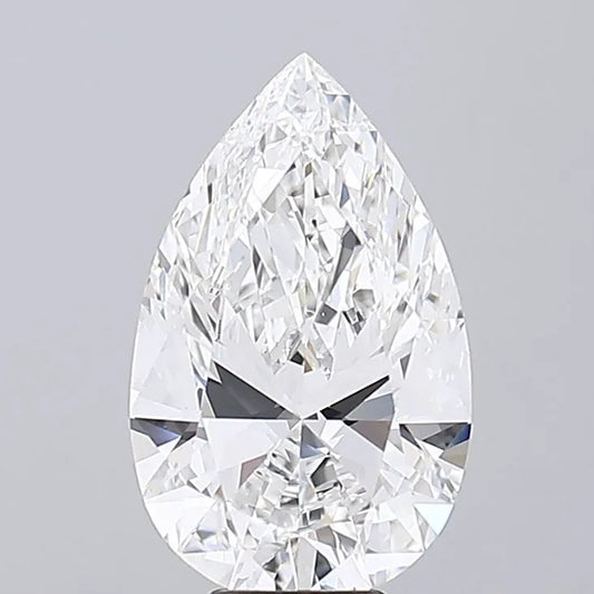 8.00ct Pear Lab Grown Diamond (Colour E, Clarity VVS2, IGI Certified)