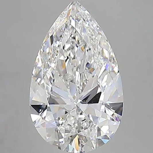 8.00ct Pear Lab Grown Diamond (Colour E, Clarity VVS2, IGI Certified)