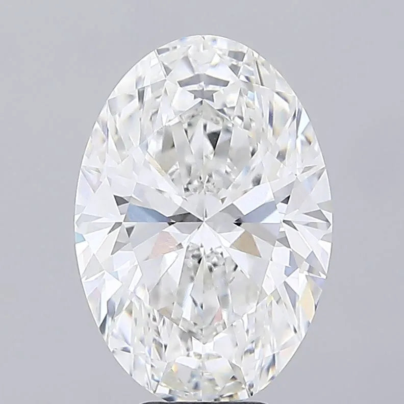 8.02ct Oval Lab Grown Diamond (Colour F, Clarity VVS2, IGI Certified)