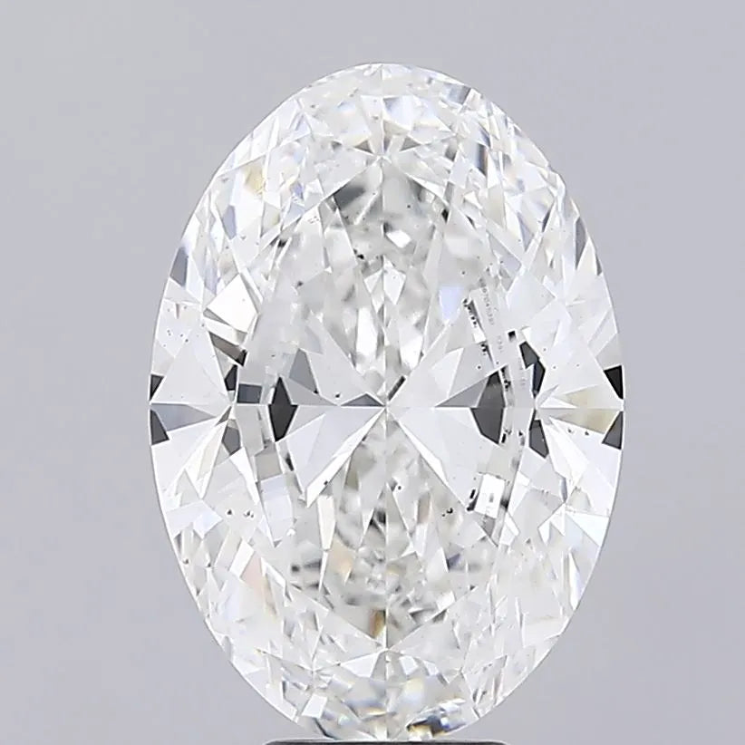8.05ct Oval Lab Grown Diamond (Colour F, Clarity VS2, IGI Certified)