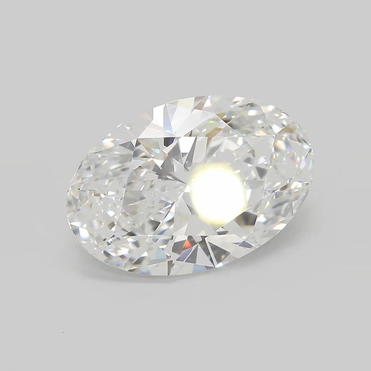 8.07ct Oval Lab Grown Diamond (Colour D, Clarity VVS2, IGI Certified)