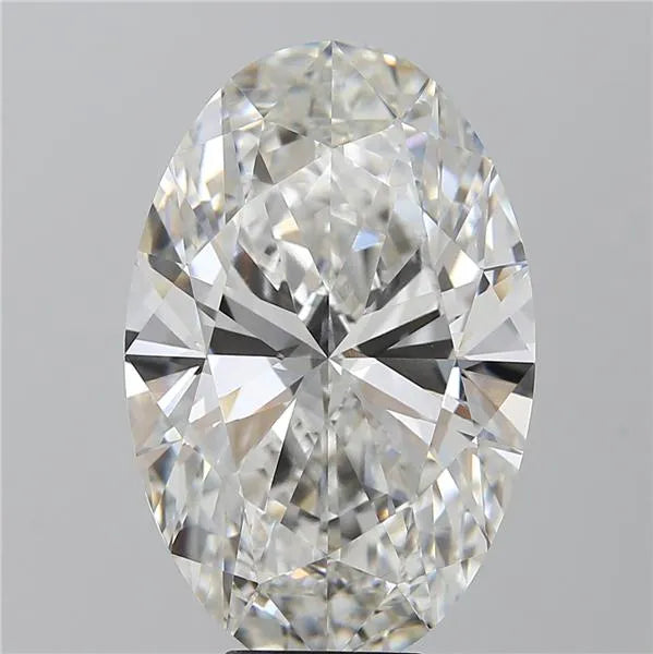 8.07ct Oval Lab Grown Diamond (Colour G, Clarity VVS2, IGI Certified)