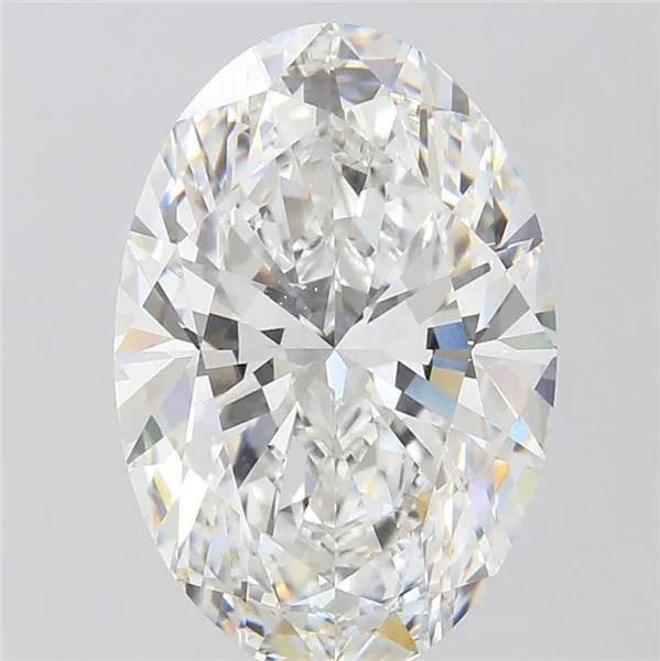 8.08ct Oval Lab Grown Diamond (Colour F, Clarity VVS2, IGI Certified)