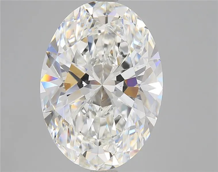 8.08ct Oval Lab Grown Diamond (Colour F, Clarity VVS2, IGI Certified)