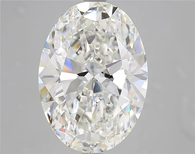 8.09ct Oval Lab Grown Diamond (Colour G, Clarity VVS2, IGI Certified)