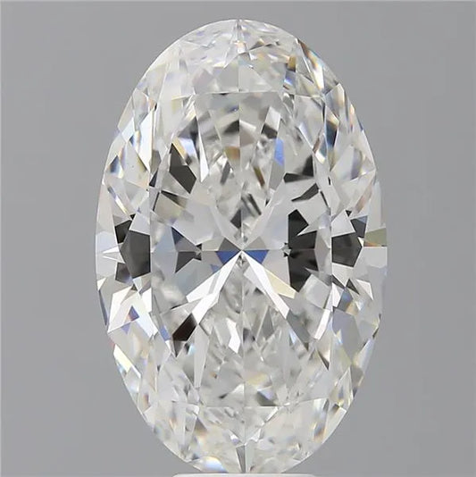8.10ct Oval Lab Grown Diamond (Colour E, Clarity VS1, IGI Certified)