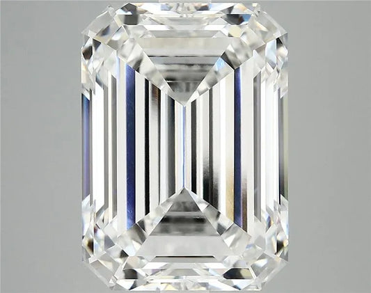 8.36ct Emerald Lab Grown Diamond (Colour F, Clarity VVS2, IGI Certified)