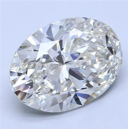 8.63ct Oval Lab Grown Diamond (Colour H, Clarity VVS2, IGI Certified)