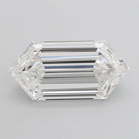 8.83ct Hexagonal Lab Grown Diamond (Colour F, Clarity VS1, IGI Certified)