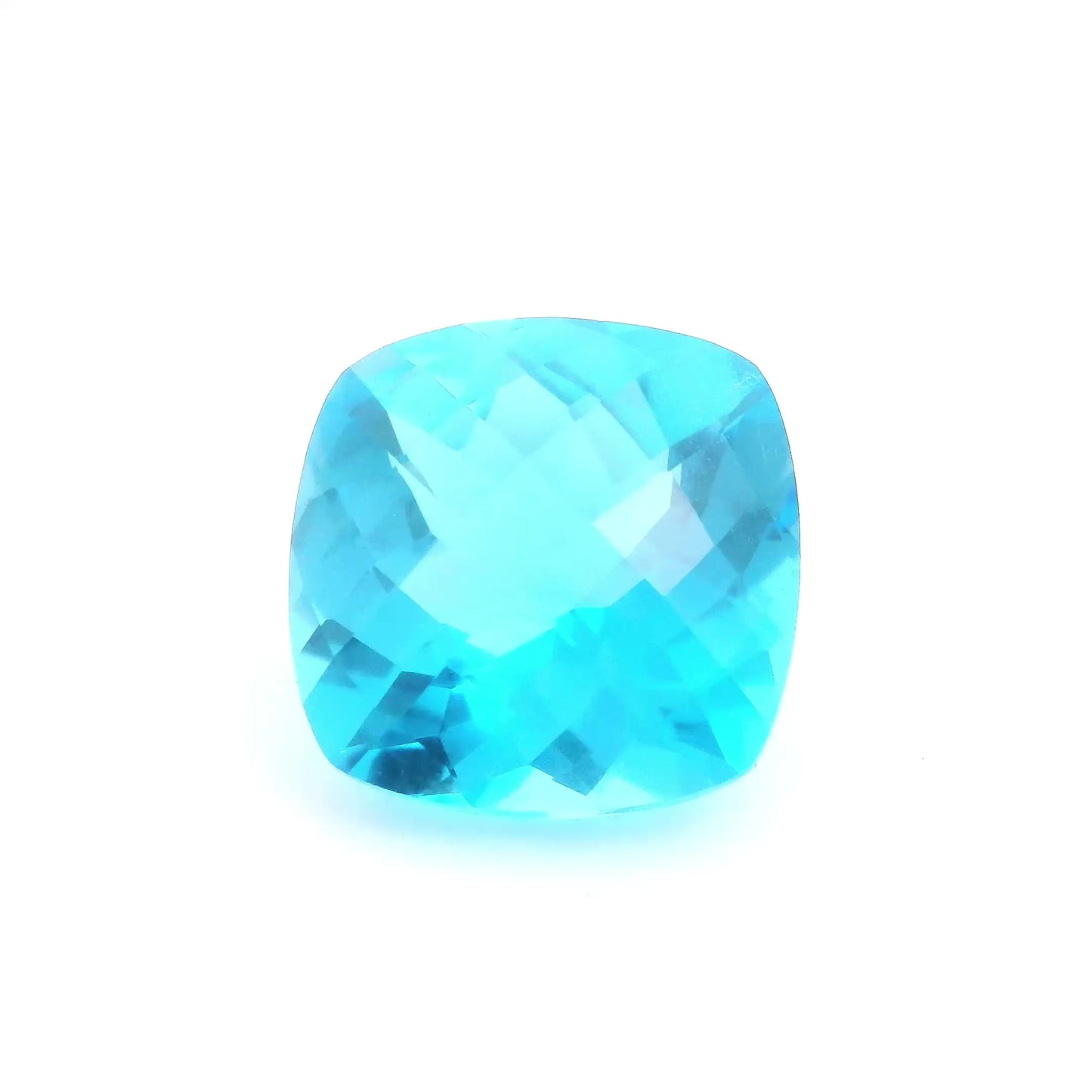 8.94ct Cushion Natural Topaz (Colour Blue, Clarity Eye Clean, Cut Faceted)