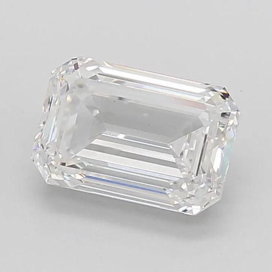 4.43ct Emerald Lab Grown Diamond (Colour E, Clarity VVS2, IGI Certified)