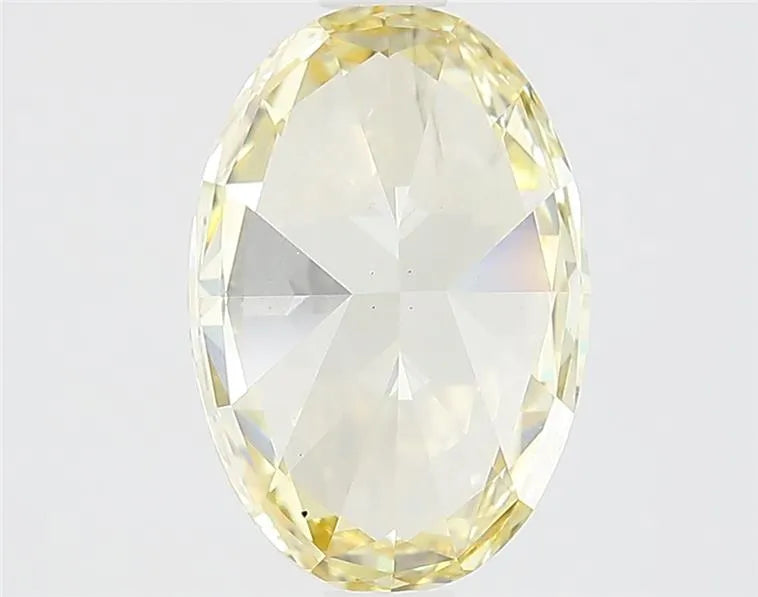 2.09ct Oval Lab Grown Diamond (Colour Fancy Intense Yellow, Clarity VS2, IGI Certified)