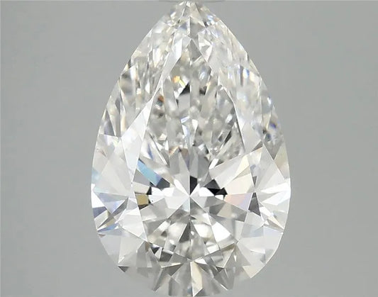 2.57ct Pear Lab Grown Diamond (Colour F, Clarity VS1, IGI Certified)