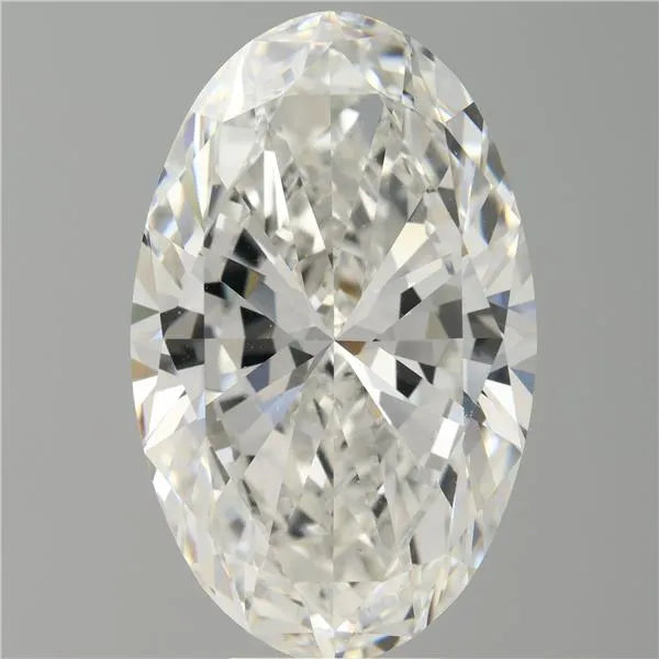 9.00ct Oval Lab Grown Diamond (Colour G, Clarity VVS2, IGI Certified)