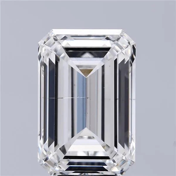 9.02ct Emerald Lab Grown Diamond (Colour G, Clarity SI1, IGI Certified)