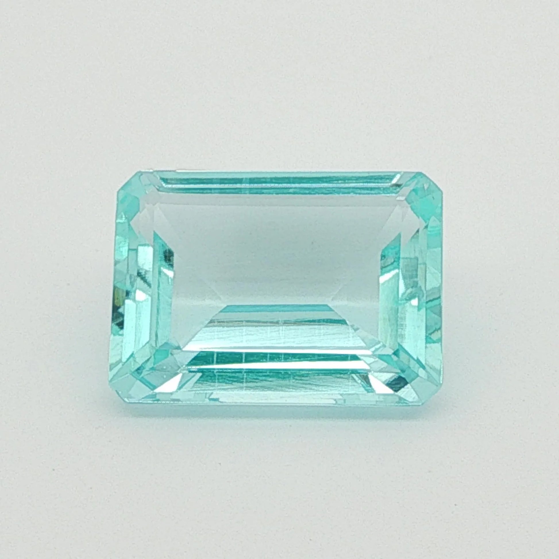 9.13ct Emerald Natural Aquamarine (Colour Blue, Clarity Slightly Included, Cut Faceted)