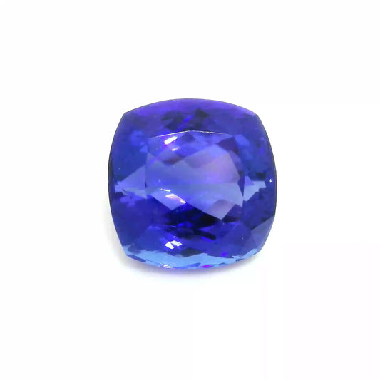 9.15ct Cushion Natural Tanzanite (Colour Blue, Clarity Eye Clean, Cut Faceted)