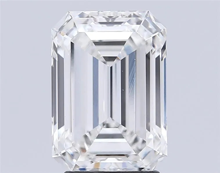 3.10ct Emerald Lab Grown Diamond (Colour F, Clarity VVS2, IGI Certified)