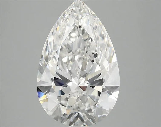 3.90ct Pear Lab Grown Diamond (Colour F, Clarity VS1, IGI Certified)