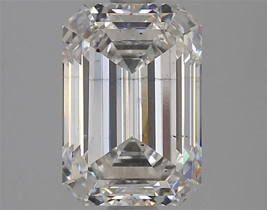 2.88ct Emerald Lab Grown Diamond (Colour F, Clarity SI1, IGI Certified)