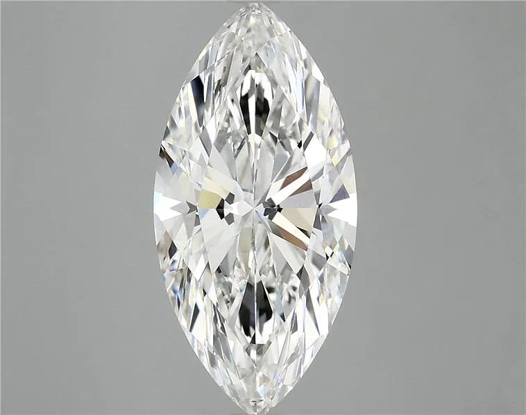 4.71ct Marquise Lab Grown Diamond (Colour F, Clarity VVS2, IGI Certified)