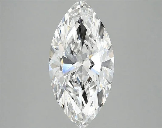 2.86ct Marquise Lab Grown Diamond (Colour E, Clarity VS2, IGI Certified)
