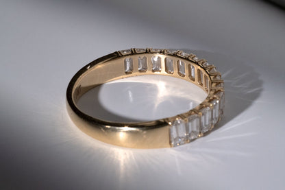 Royal Baguette 1.40ctw Lab Grown Diamond 14k Gold Band