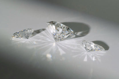 5ct Pear with 1ct pear Side Stones Lab Grown Diamonds