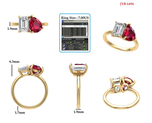 Custom Ring Order - Christine Robinson