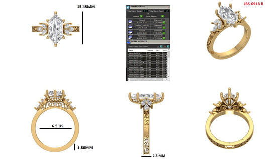 Custom Ring Order  Jesus Dutch marquise deposit